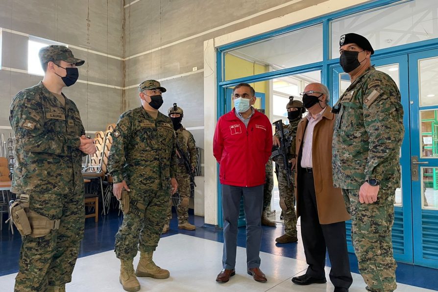 AUTORIDADES VERIFICAN TOMA DE CONTROL Y RESGUARDO DE LOCALES DE VOTACIÓN