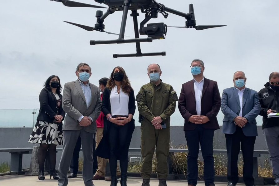 VIGILANCIA CON DRONES: SUBSECRETARIA INAUGURA NUEVA CENTRAL DE MONITOREO EN LA ARAUCANÍA