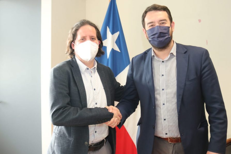 DELEGADO RAÚL ALLARD SOSTIENE REUNIÓN DE COORDINACIÓN CON EL GOBERNADOR LUCIANO RIVAS