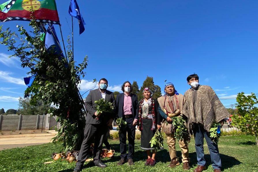 DELEGADO ALLARD PARTICIPA EN ROGATIVA MAPUCHE PREVIO A LA APERTURA DEL HOSPITAL INTERCULTURAL DE COLLIPULLI