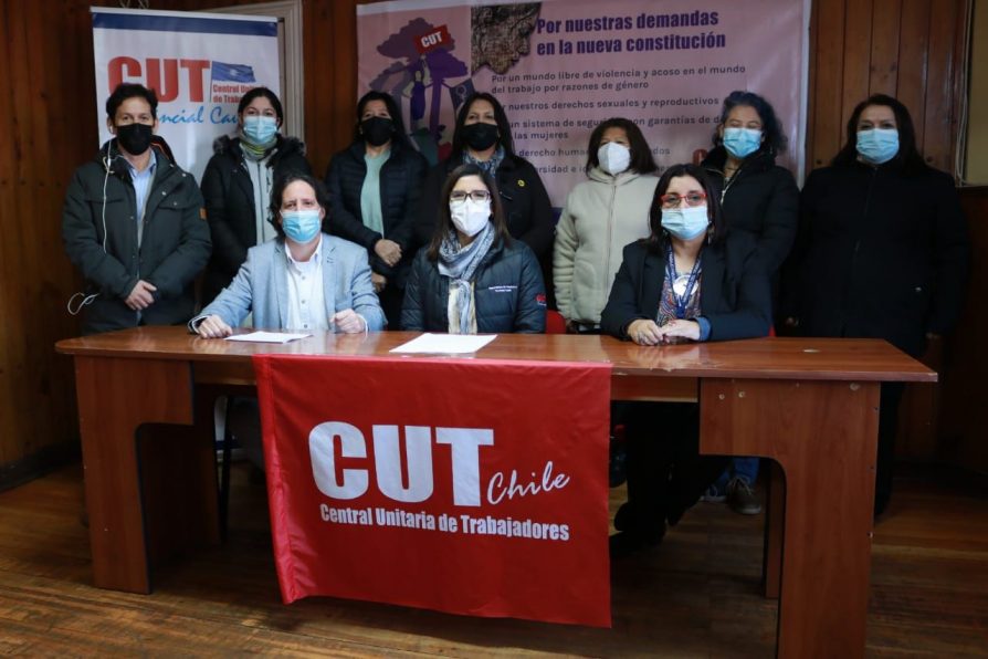 DELEGADO PRESIDENCIAL, SEREMI DEL TRABAJO Y CUT DESTACARON LA MAYOR ALZA DEL SUELDO MINIMO EN LOS ULTIMOS 29 AÑOS