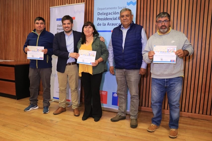 GOBIERNO FINANCIA 32 PROYECTOS DE ORGANIZACIONES SOCIALES DE LA REGIÓN