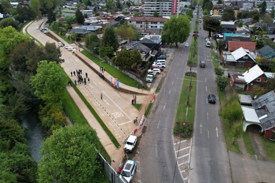SERVIU HABILITA PRIMERA ETAPA DEL MEJORAMIENTO DE LA AVENIDA GABRIELA MISTRAL