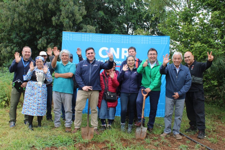 Impulsan históricas obras de riego en beneficio de agricultores y comunidades de La Araucanía