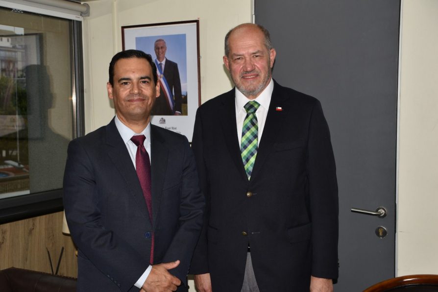 Delegado presidencial Francisco Ljubetic se reunió con integrantes del comité policial en La Araucanía