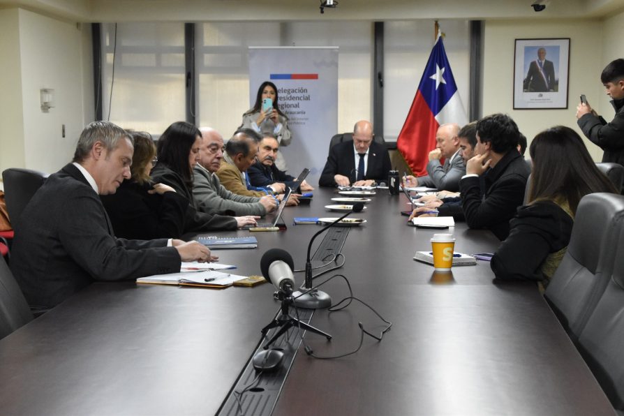 Delegado Ljubetic se reúne con parlamentarios de La Araucanía