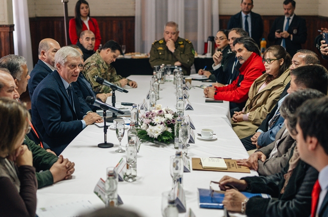 Presidente José Antonio Kast encabeza reunión con víctimas de terrorismo en La Araucanía